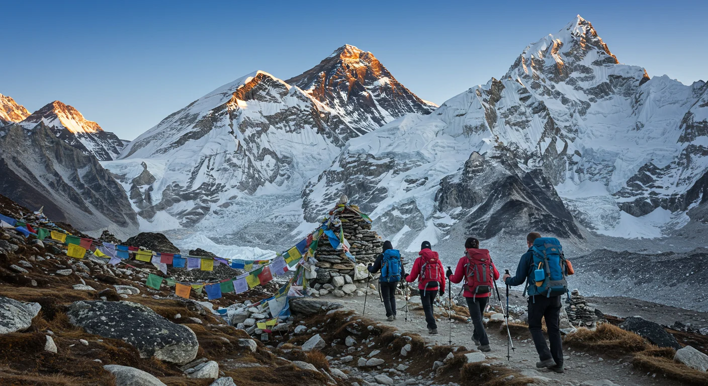 Everest Ana Kampına Trekking: Başlangıç İçin Epik Bir Macera Rehberi